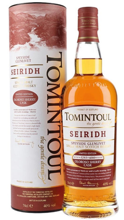 Tomintoul - Seiridh Oloroso Sherry Cask Finish - 70cl - Astucciato