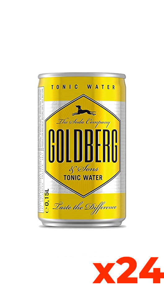 Tonic Water Goldberg - Emballage 15cl x 24 Boîtes