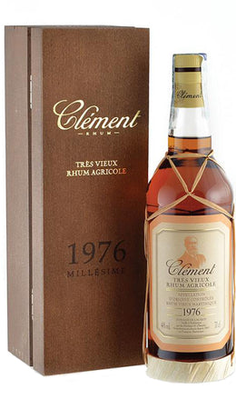 Très Vieux Rhum 1976 - Bottiglia Numerata Cassa Legno 70cl - Clement