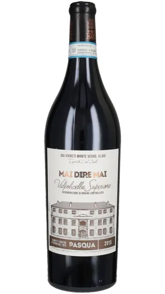 Valpolicella Superiore DOC - Mai Dire Mai - Cassa Legno - Pasqua