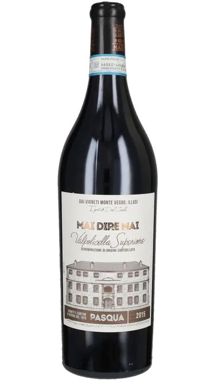 Valpolicella Superiore DOC - Mai Dire Mai - Cassa Legno - Pasqua