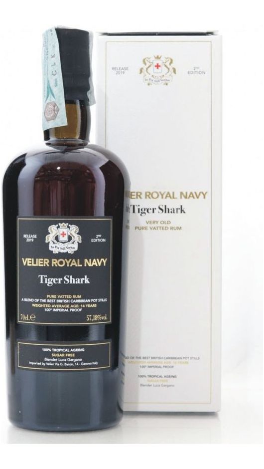 Rum Tigershark 2nd Release 70cl - Velier Royal Navy