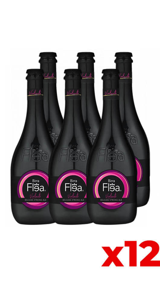 Violante Strong Ale Flea 33cl - Kiste von 12 Flaschen
