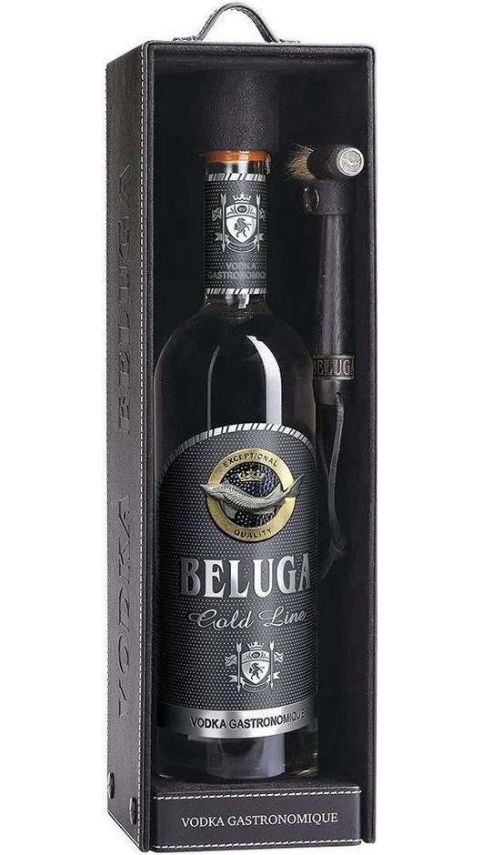 Vodka Gold Line 70cl - Astuccio in Pelle - Beluga