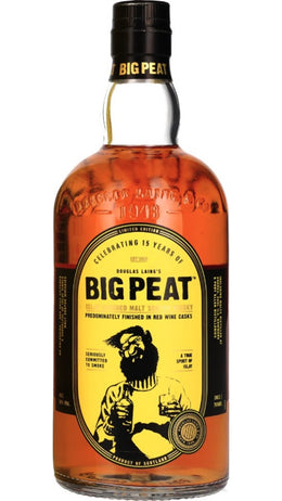 Whisky D.Laing's Big Peat Islay 15th Anniversary 70cl - Coffret Cadeau