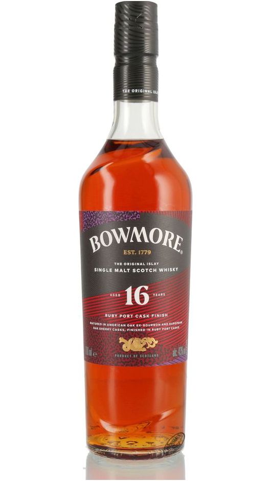 Whisky Bowmore 16YO Cl.70 - Tubo