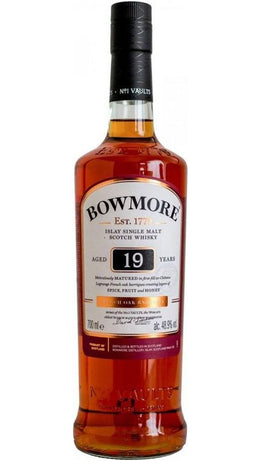Whisky Bowmore 19YO 70cl - Tubo
