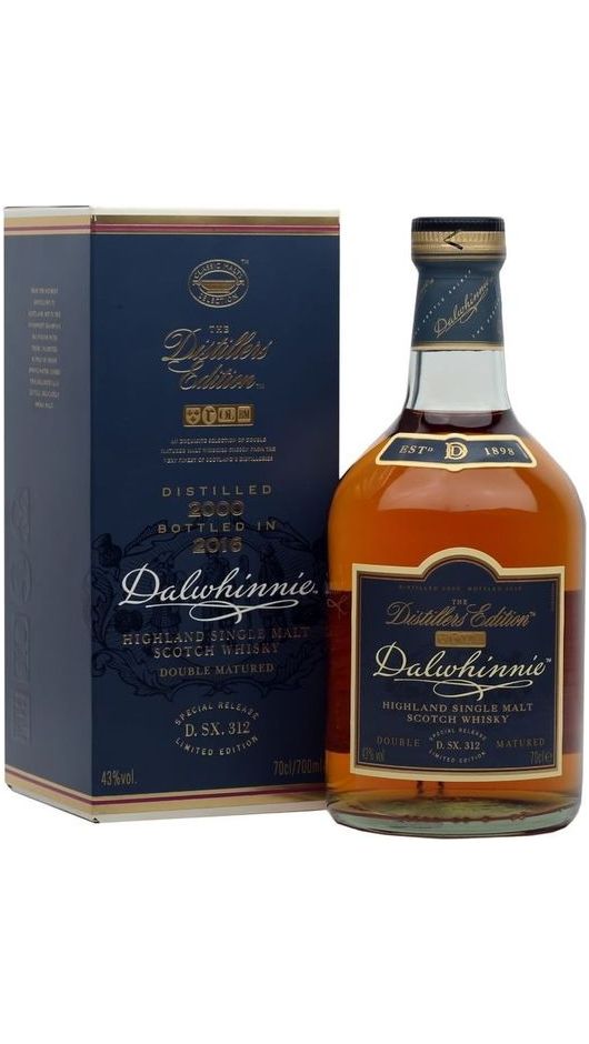 Whisky Dalwhinnie 2000-2016 Édition Distillers Cl.70 - Coffret cadeau