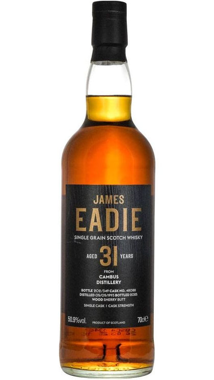 Whisky Cambus 31 Years Old James Eadie 1993-25 70cl