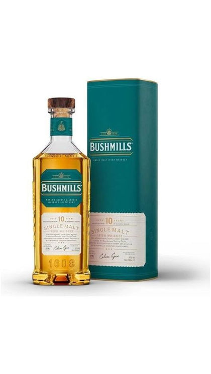 Whiskey Bushmills Single Malt 10 anni 70cl - Tubo - Montenegro