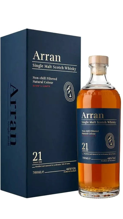 Whisky Arran 21 Years 70cl - Cofanetto