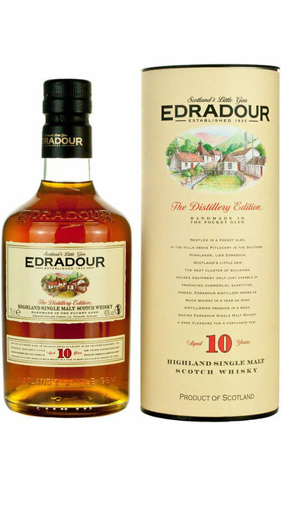 Whisky Edradour 10 Years Highland 70cl - Tubo