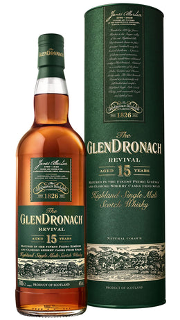 Whisky Glendronach 15 Years Revival 70cl - Tubo