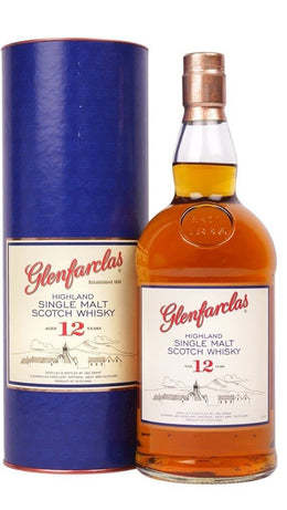 Whisky Glenfarclas 12 Years 100cl - Tubo