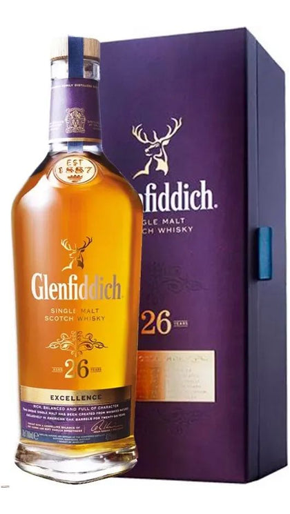 Whisky 26 yo Excellence 70cl - Glenfiddich