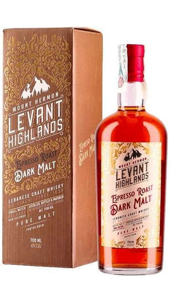 Whisky Pure Malt Mount Hermon Porter Brew 70cl - Astucciato - Levant Highlands