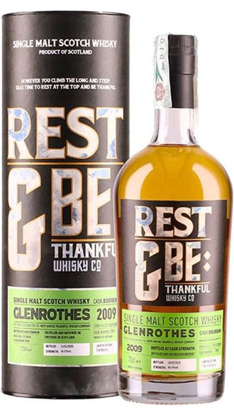 Whisky Single Grain Glenrothes 2009 HHD 70cl - Astucciato - Rest & Be