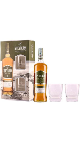 Whisky Single Malt 10Yo Glass Pack 70cl - Astucciato - Speyburn