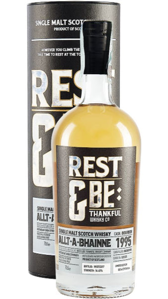 Whisky Single Malt Allt-A-Bhainne 1995 Bourbon Cask 70cl - Astucciato - Rest & Be