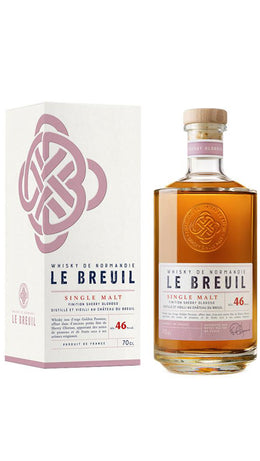 Whisky Single Malt Finition Sherry Oloroso - Eingepackt 70cl - Le Breuil