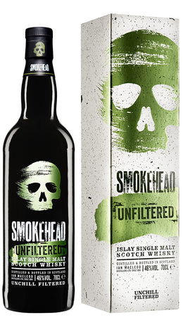 Whisky Smokehead Unfiltered 70cl - Giftbox