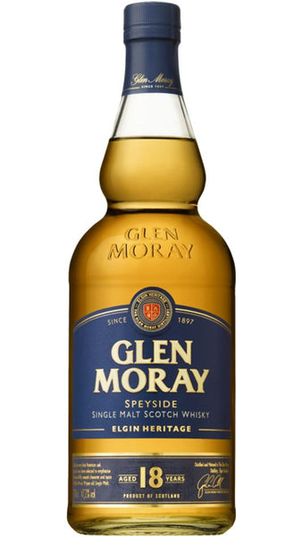Whisky Glen Moray 18 Years 70cl - Tubo