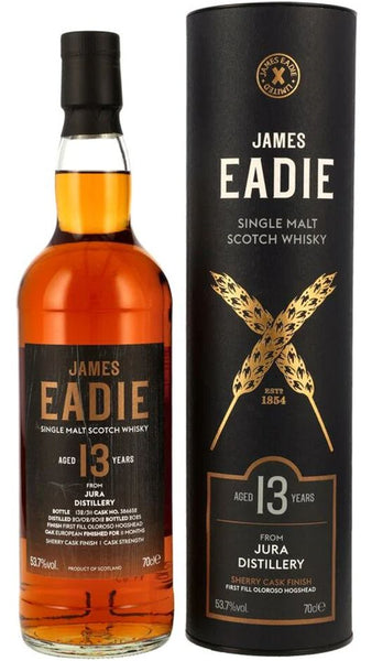 Whisky Jura - 13 yo - 70cl - Single Malt Scotch Whisky - Tubo - James Eadie