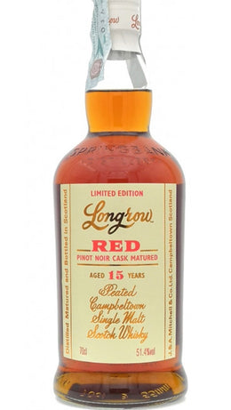 Whisky Longrow 15 Anni Red Pinot Noir Cask 70cl