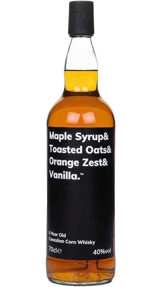 Whisky Maple Syrup & Toasted Oats & Orange Zest & Vanilla 6yo 70cl - & Whisky