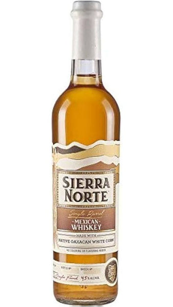 Whisky Single Barrel 85% Maiz Blanco 70cl - Sierra Norte