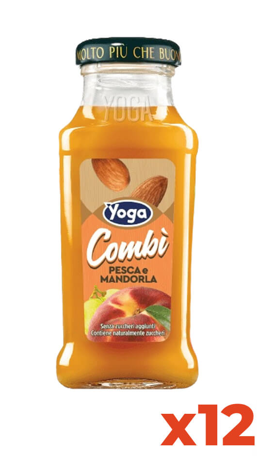 Yoga Pesca e Mandorla - Verpackung cl. 20 x 12 Flaschen
