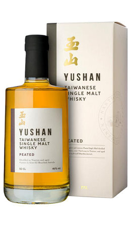 Yushan Peated Single Malt - Invecchiato 4 Anni 50cl  Eingepackt - Yushan (Nantou Distillery)