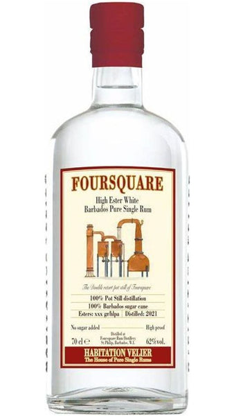 Rum Foursquare White 70cl - Habitation Velier