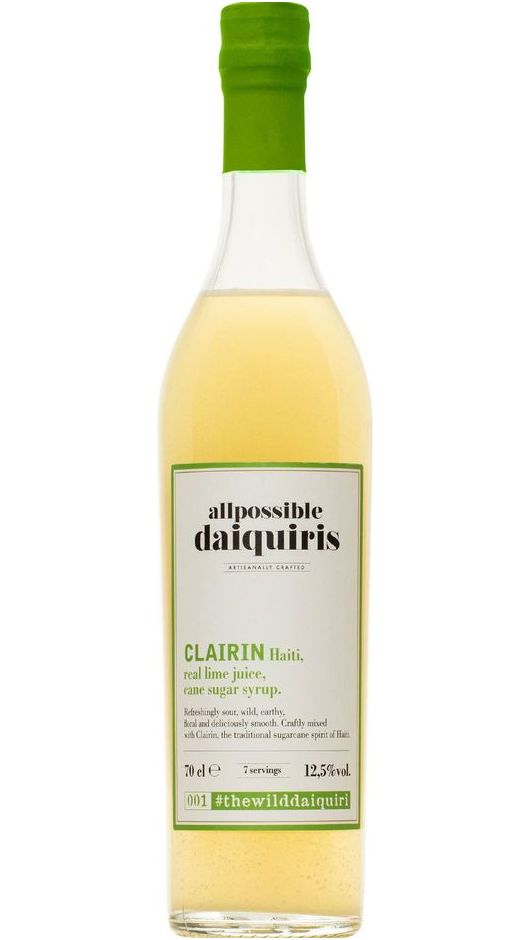 Daiquiri 001 Clairin #Thewilddaiquiri 70cl - Allpossibledaiquiris