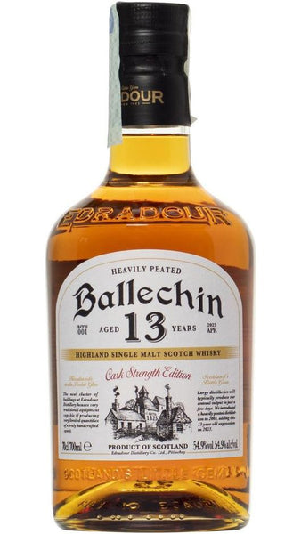Whisky 2009 13 yo Cask Strength 70cl - Ballechin - Edradour