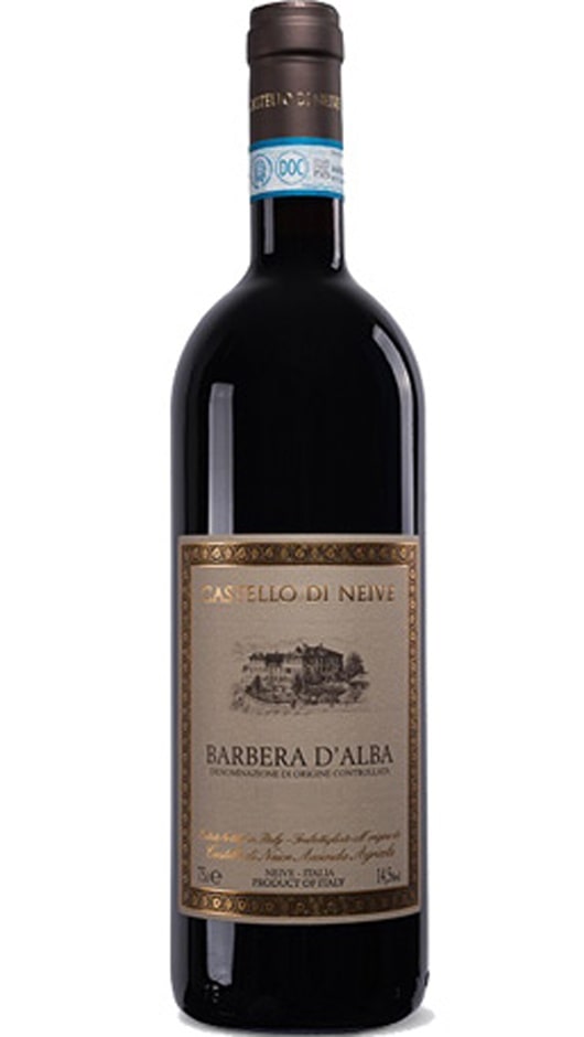 Barbera D'Alba DOC Castello Di Neive – Bottle of Italy