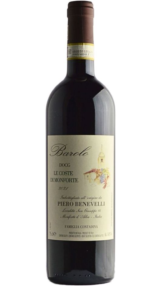 Le Coste di Monforte Barolo DOCG 2021 - Magnum - Piero Benevelli
