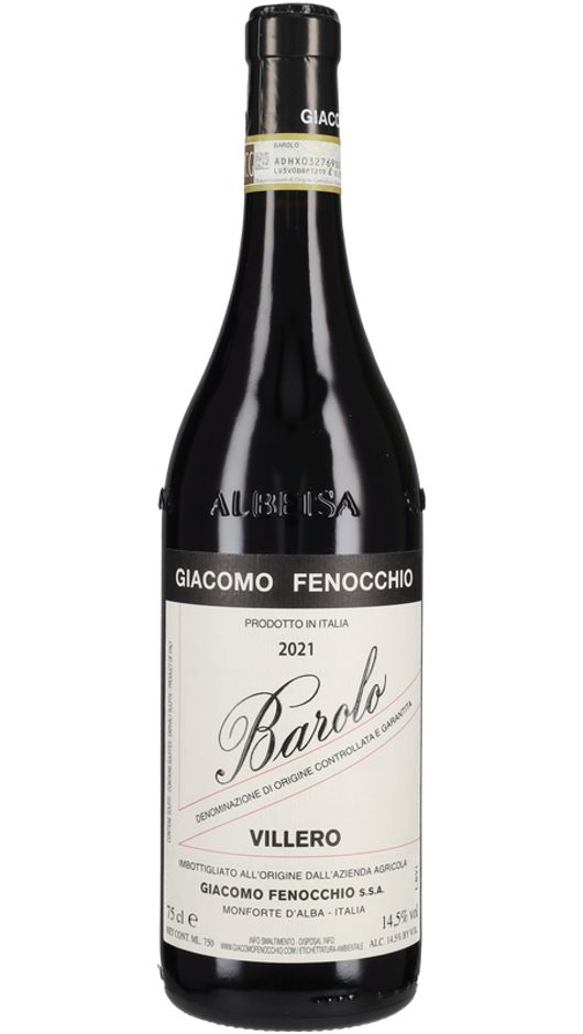 Villero Barolo DOCG 2021 - Magnum - Cassa di Legno - Giacomo Fenocchio