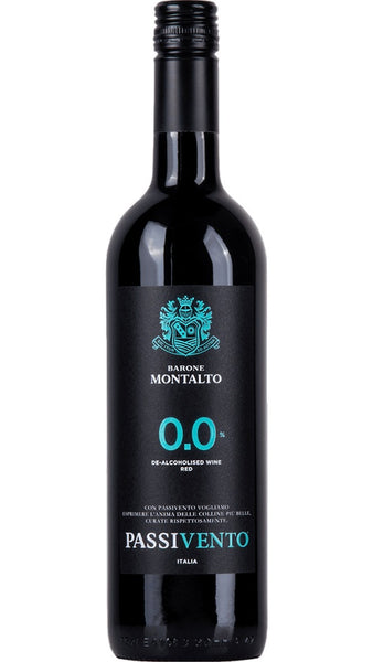Rosso Dealcolizzato - Passivento - Barone Montalto - ETICHETTA DANNEGGIATA