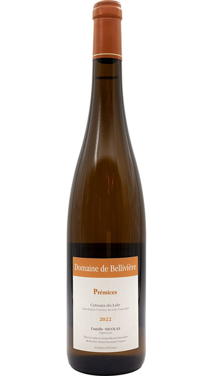 Coteaux du Loir Prémices Trocken Zart - Domaine de Belliviere