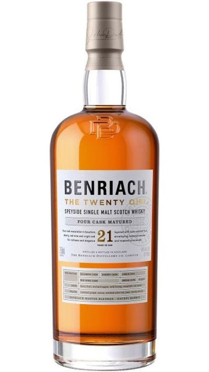 Whisky Benriach 21yo 70cl - Giftbox