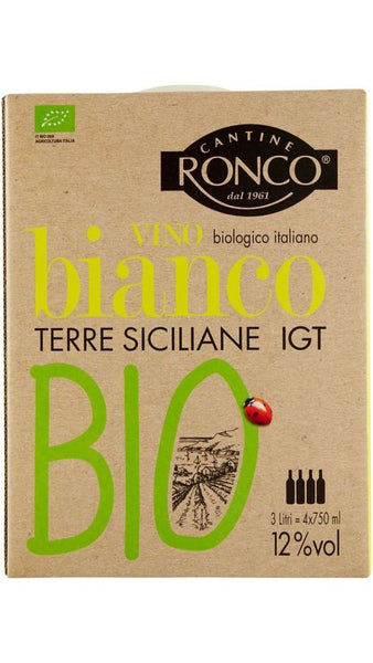 Rosso Terre Siciliane IGT Bio - Bag in Box - 3 Litri - Ronco