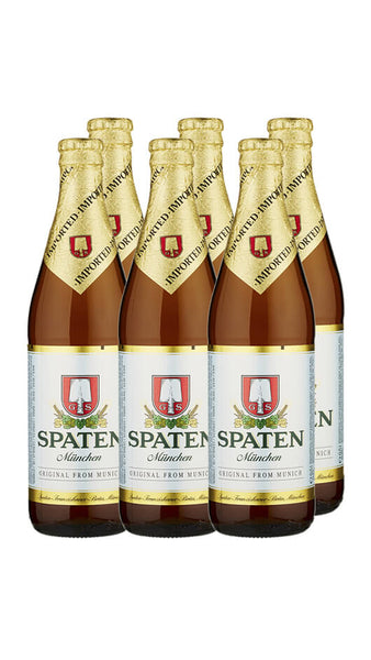 Spaten Hell Original 50cl - Cassa da 6 bottiglie - ETICHETTA DANNEGGIATA - Bottle of Italy