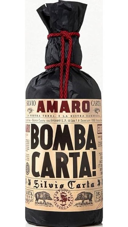 Amaro Bomba Carta 70cl - Silvio Carta