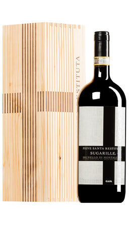 Brunello di Montalcino DOCG - Sugarile – Magnum - Caisse en Bois - Pieve Santa Restituta Gaja