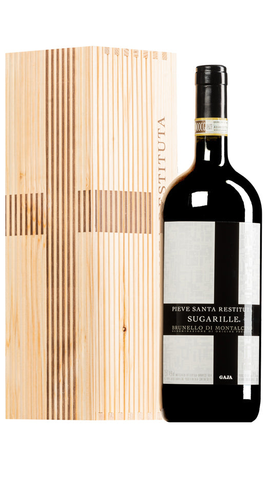 Brunello di Montalcino DOCG - Sugarile – Magnum - Holzkiste - Pieve Santa Restituta Gaja