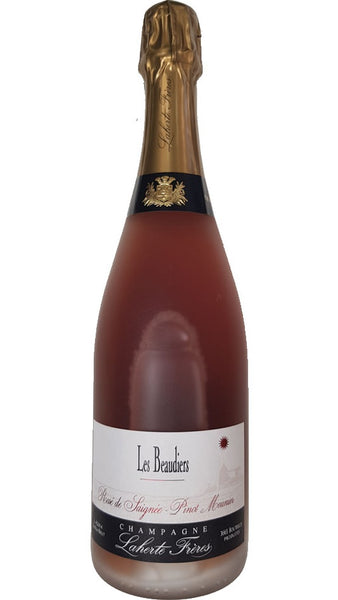 Champagne Rosé de Saignée Beaudiers Extra Brut - Laherte Frères