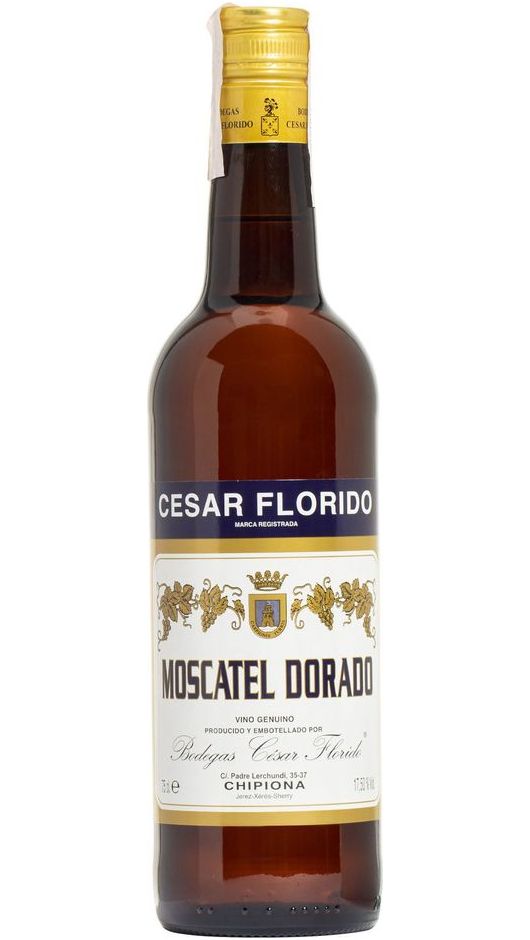 Sherry Moscatel Dorado 75 cl - Cesar Florido