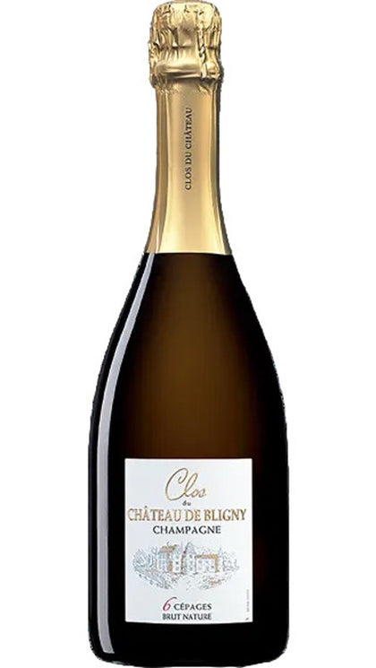 Champagne Clos Du Chateau Brut Nature - 6 Varietà - Chateau De Bligny