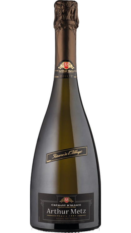 Crémant d'Alsace AOC Reserve de l'Abbaye Blanc de Noirs - Arthur Metz